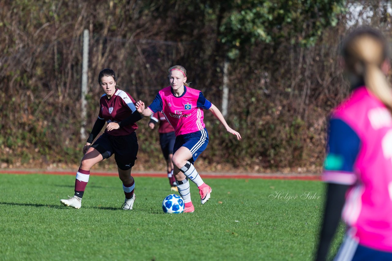 Bild 266 - B-Juniorinnen Halstenbek-Rellingen - Hamburger SV 2 : Ergebnis: 3:8